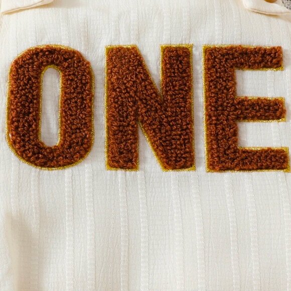 Football Romper Outfit Smash Football First Birthday Football Bodysuit Sport - Picture 4 of 7